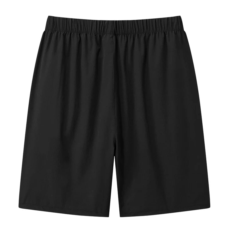 Schwarze Tennisshorts